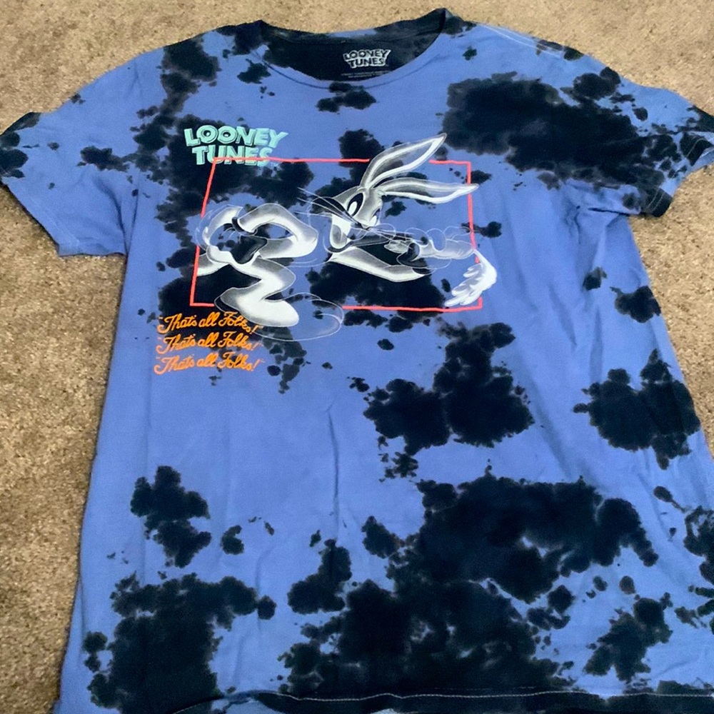 looney tunes tie-dye t-shirt